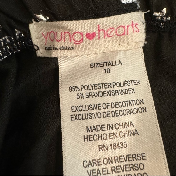 EUC Young Hearts Unicorn Leggings - Picture 3 of 6
